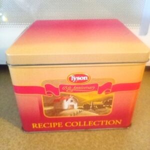 Tyson 65th Anniversary Recipe Tin